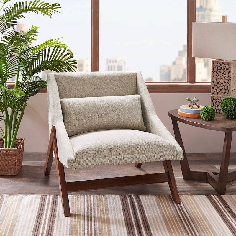 Accent Chair，Modern Accent Chair,for Living Room Bedroom Studio,Living Room Chairs Comfy Reading - Brown