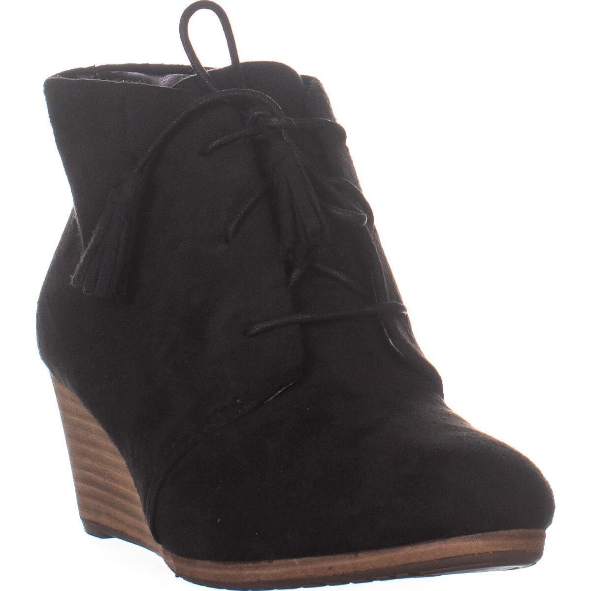 Dr Scholl s Dakota Wedge Booties Black 2024 www yapim