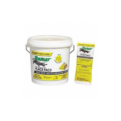 Motomco Rodenticide,4.1 lb,3 1/2 in H,Green 32360 - 1 Each