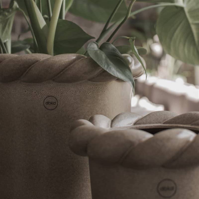TWINE beige Planter Pot Sm