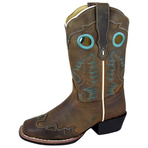 girls leather cowboy boots