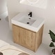 preview thumbnail 17 of 42, ARTCHIRLY 24/30 Inch Bathroom Vanity with Sink, Freestanding Bathroom Vanity with Soft Close Door and Adjustable Shelf 30''W - Imitative Oak
