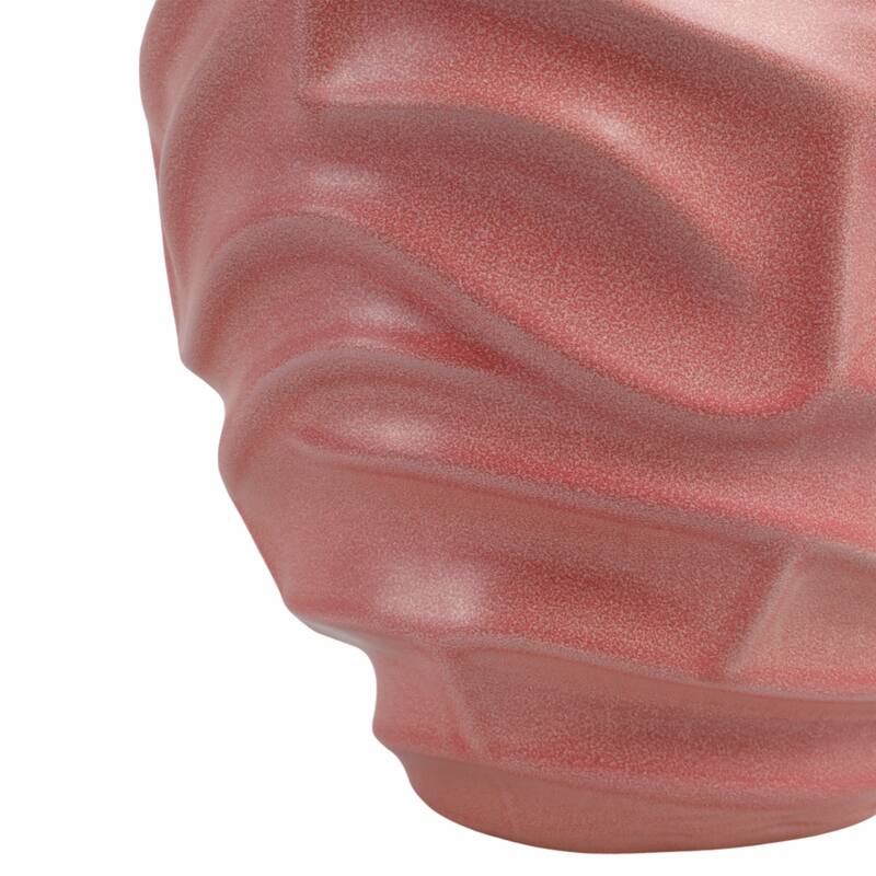 Porcelain Quinlan Classic Decorative Vase - Bean Red