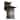 Eglo Arlington Creek Bronze Outdoor Wall Light with Clear Seeded Glass