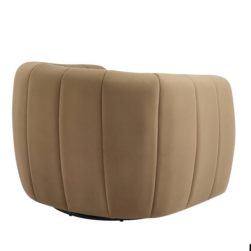 Monroe Indoor Modern Swivel Club Chair by Christopher Knight Home