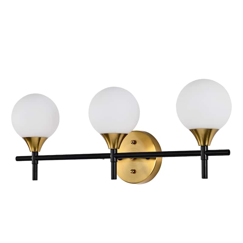 Aeneas 23 Inch Brass Finish Wall Sconces with 3-Light