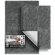 preview thumbnail 110 of 197, Hearth & Harbor Non-Slip Super Plush Chenille Bathroom Rugs