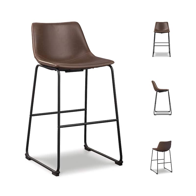 Signature Design by Ashley Centiar Counter Height Bar Stool (Set of 2)