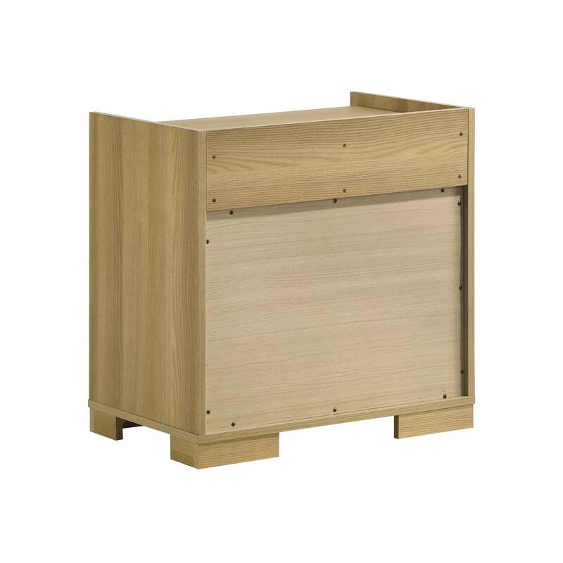 2-Drawer Modern Nightstand