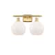 Option Satin Gold / Matte White