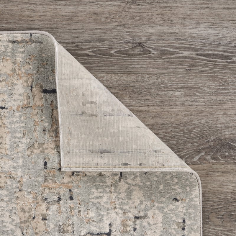 Abstract Area Rug - 2'3" x 12' Runner