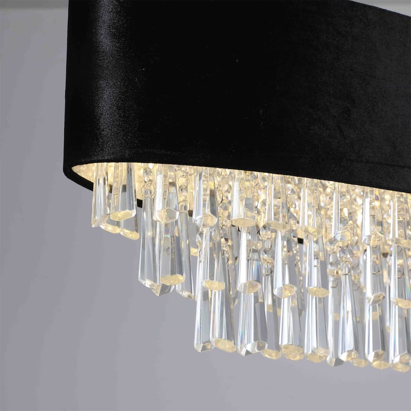 Modern Crystal Chandelier for Living Room