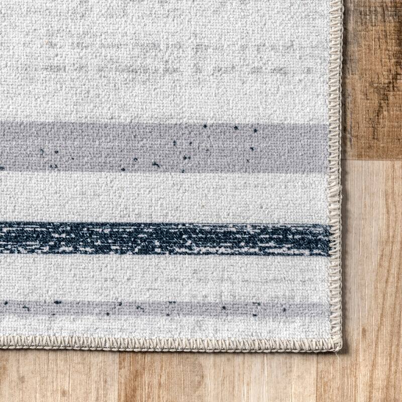 Nuloom Camila SpinClean Machine Washable Lunar Eclipse Area Rug