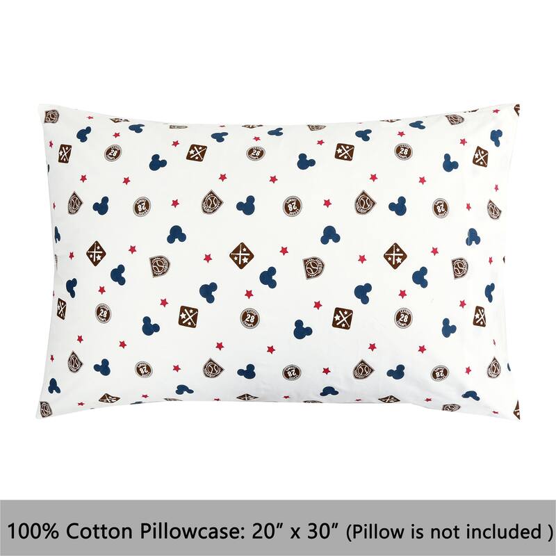 3-Piece Cotton Toddler Sheet Set for Kids Boys & Girls (Animals, Fish, Sports, Floral)