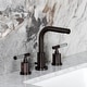 preview thumbnail 18 of 34, Kingston Brass Synchronous Two-Handle 3-Hole Deck Mount Widespread Bathroom Faucet with Brass Pop-Up Drain