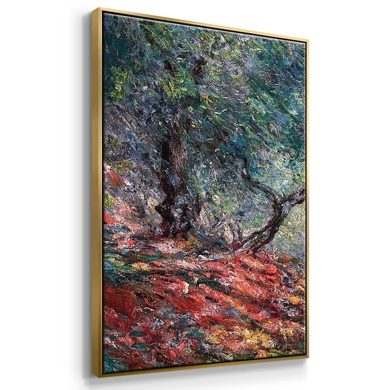 Olive Tree in the Moreno Garden, 1884 - Multi Piece Framed Canvas
