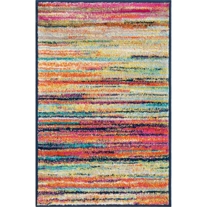 Contemporary Chorisia Collection Area Rug