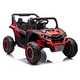 preview thumbnail 25 of 98, 24V Kids Ride-On UTV with Double Seats, Parental Remote, Bluetooth, Suspension, Ages 3+