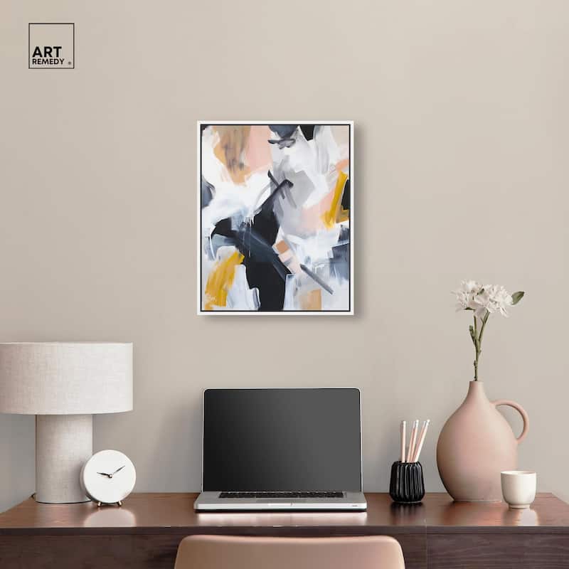 Rustic Noir Canvas by Art Remedy