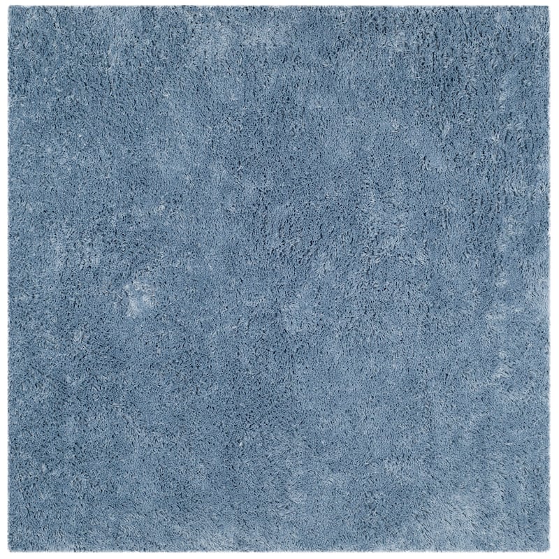 SAFAVIEH Handmade Classic Laken Nakhshun Rug - 7' Square - Light Blue