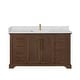 preview thumbnail 122 of 130, Tokyo Bath Vanity with Quartz Stone Top without Mirror