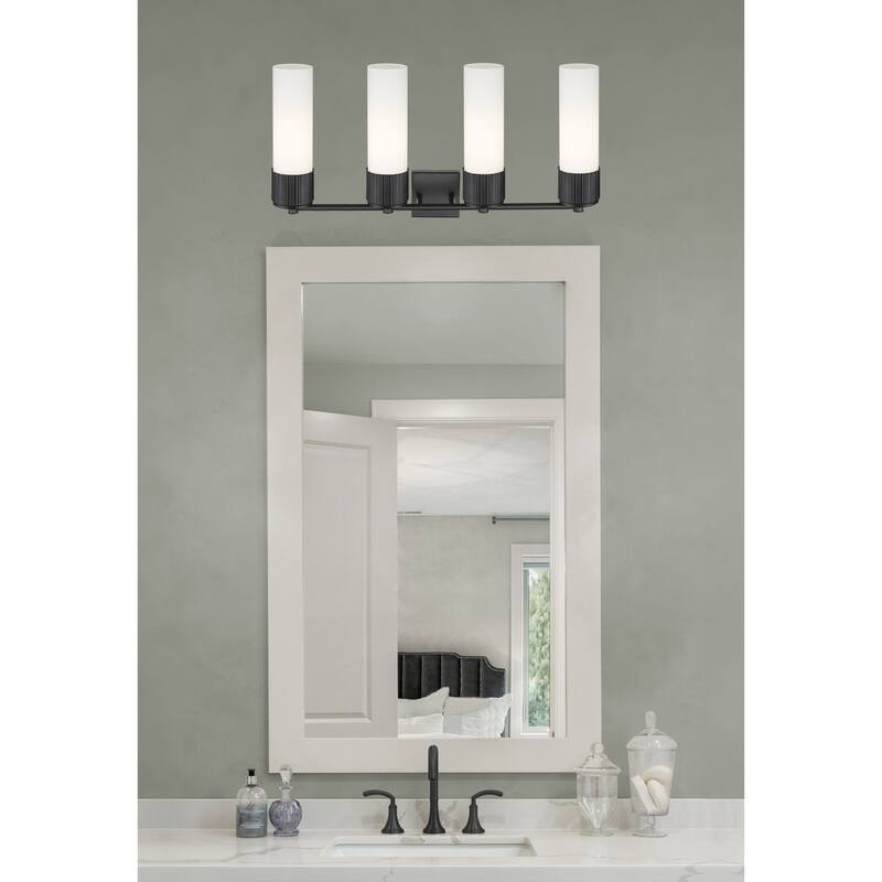 Innovations Lighting Bolivar - 4 Light 12" Wall-Mounted Bath Vanity Light