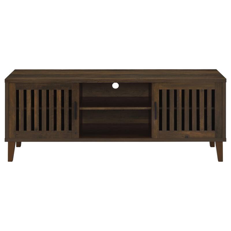 Sedona 2-Door Engineered Wood 60" Tv Stand Dark Pine