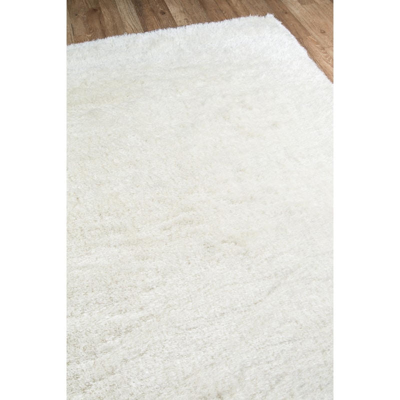 Momeni Enchanted Shag Polyester Contemporary Solid Shag Rug