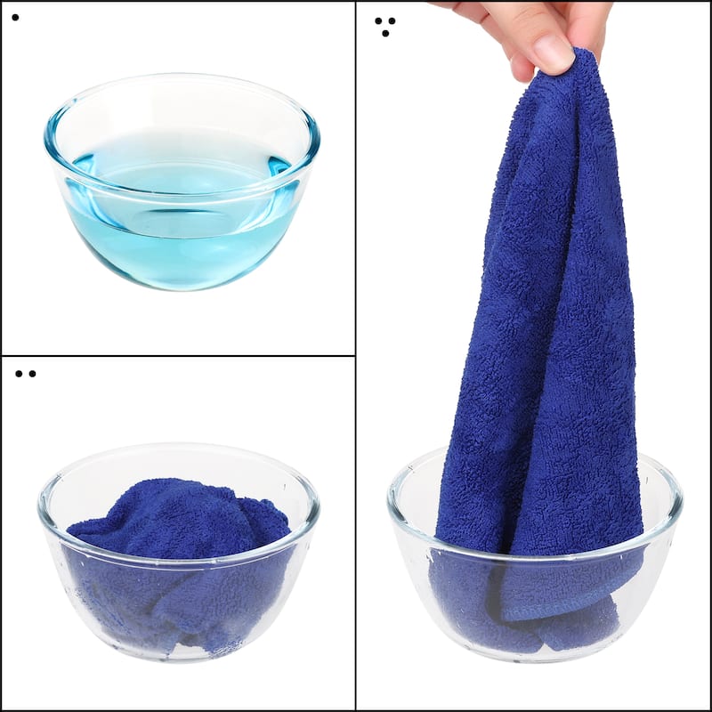 Microfiber Kitchen Towels, Thick Absorbent Dish Clothes, Great for Household Chores, Cleaning, Hotel