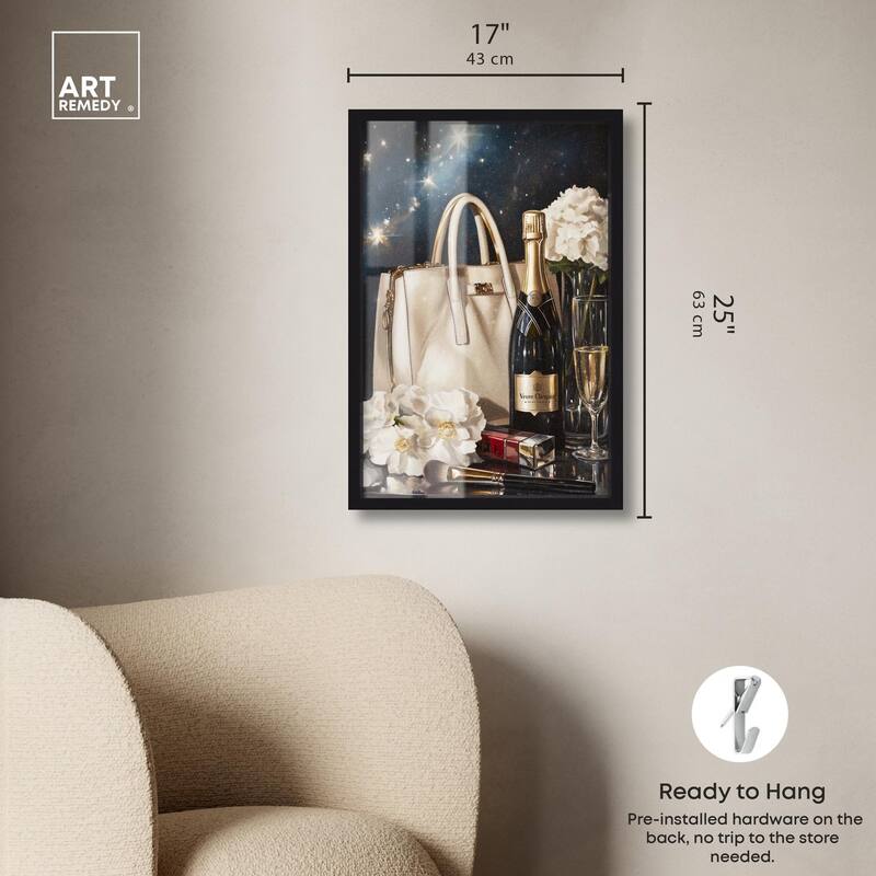 Cheers to Starry Glam Shadowbox by Art Remedy