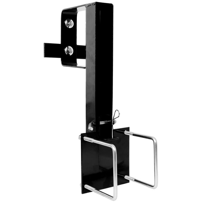 Folding Spare Tire Carrier for RV – Heavy Duty Trailer Spare Tire Mount For 4" Square Bumpers