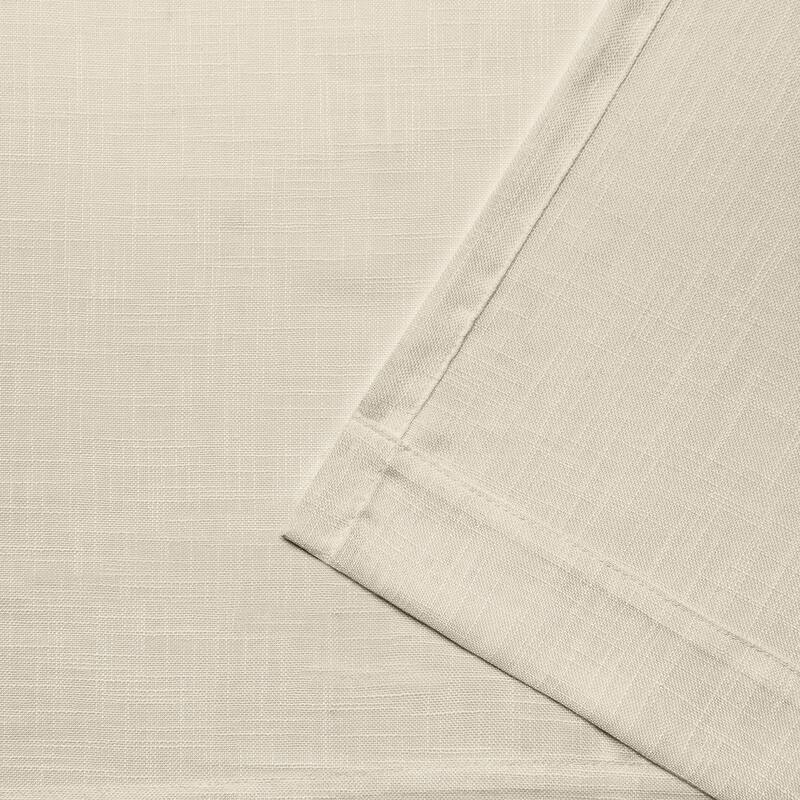 ATI Home Bella Sheer Hidden Tab Top Curtain Panel Pair