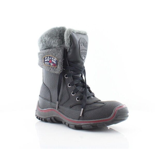 shop pajar alice women s boots black 9 5 on sale free shipping