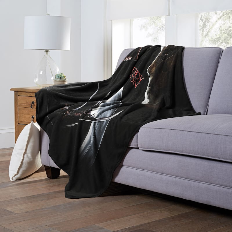 Warner Brothers Freddy vs Jason Freddy vs Jason Poster Silk Touch Throw Blanket