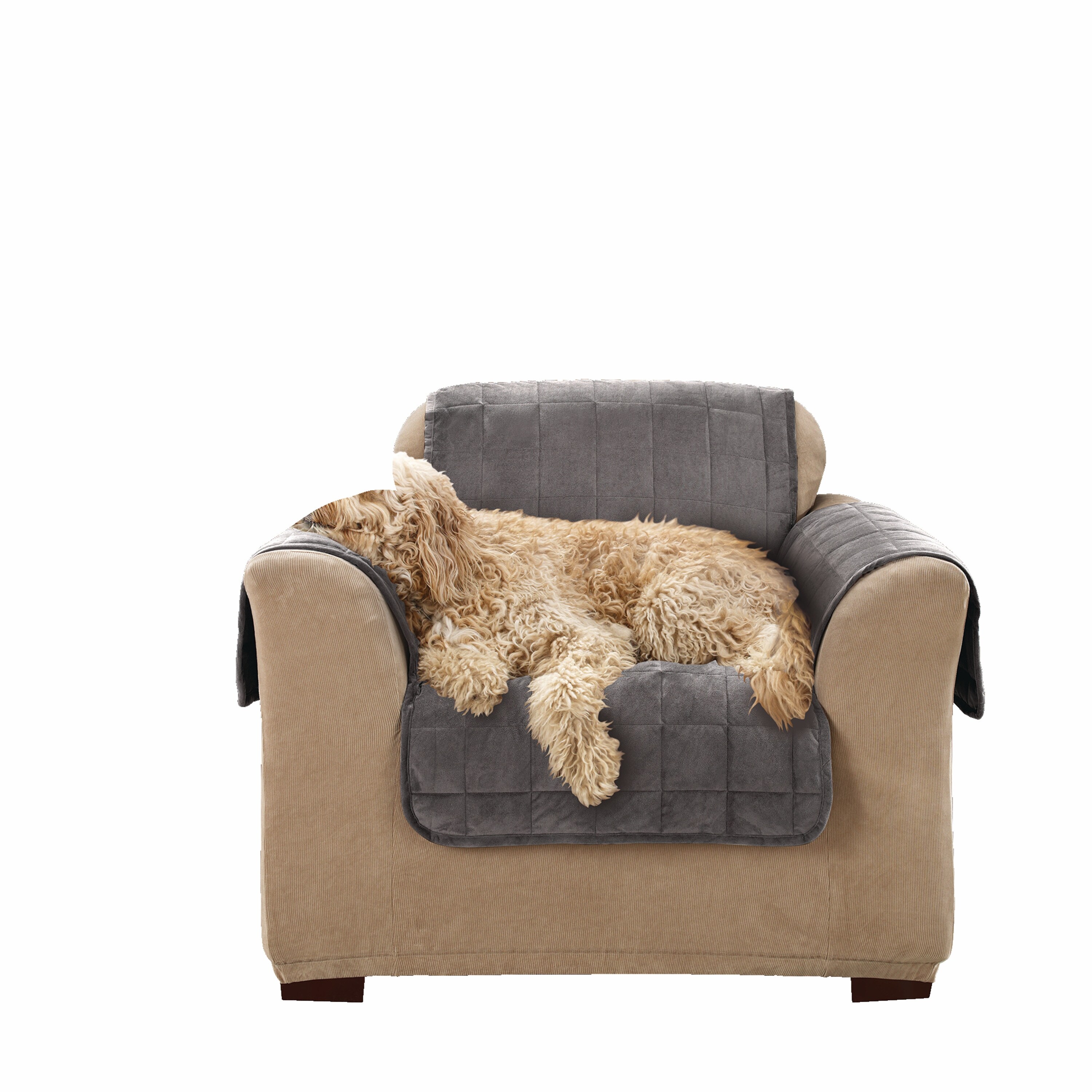 SureFit Deluxe Pet Chair Furniture Cover On Sale Bed Bath