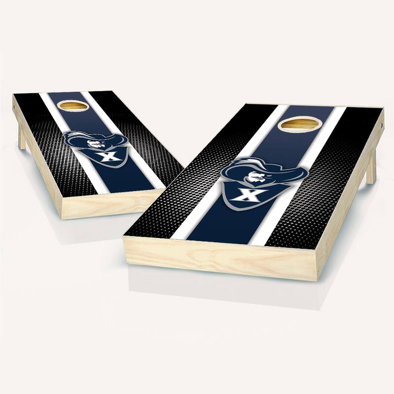Xavier Musketeers Striped Outdoor Cornhole Board Set - NO Accessories