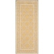 preview thumbnail 1 of 2, SAFAVIEH Handmade Chelsea Kimber Trellis French Country Wool Rug 2'6" x 10' Runner - Yellow/Grey - Runner