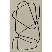 Momeni Simba Hand Tufted Wool Contemporary Area Rug - On Sale - Bed ...