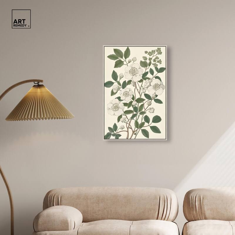 White Cherokee III Canvas by Art Remedy