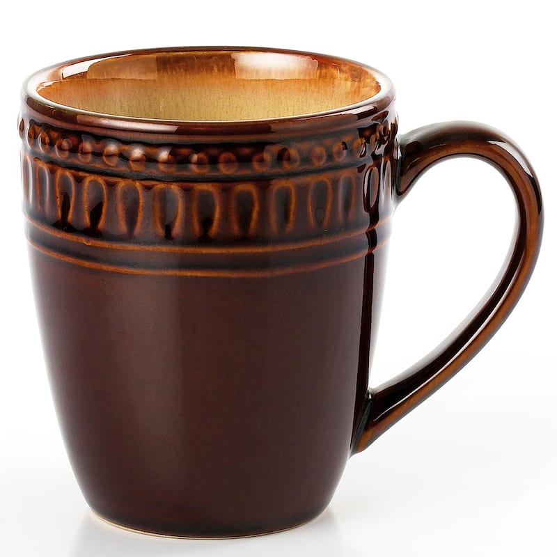 Lorren Home Trends 16 Piece Stoneware Set-Mojave