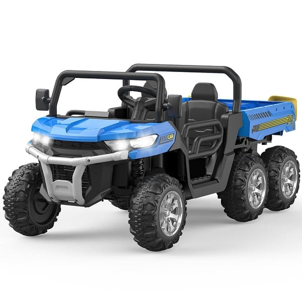slide 2 of 8, 24V 2 Seater Ride On Dump Truck with Remote Control