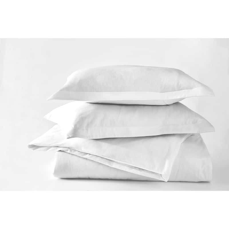 Dormisette Luxury German Flannel 3-piece Cotton Duvet Cover Set