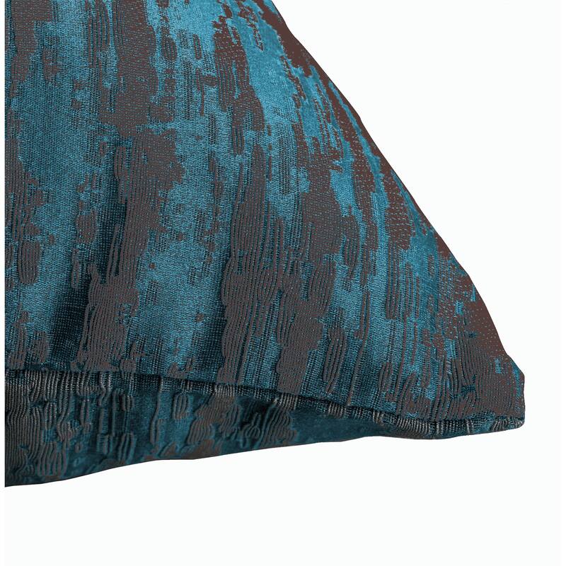 Peralta Jacquard Chenille Window Valance and Pillow Shell Set