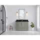 preview thumbnail 160 of 161, Willow Collection 48 in W x 22 in D x 36 in H Boston Single Bowl Sink Bathroom Vanity with Countertop