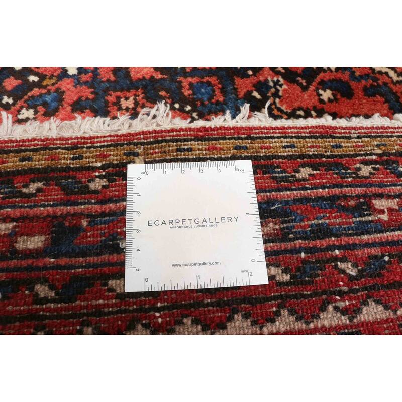 ECARPETGALLERY Hand-knotted Andelz Red Wool Rug - 2'9 x 13'1