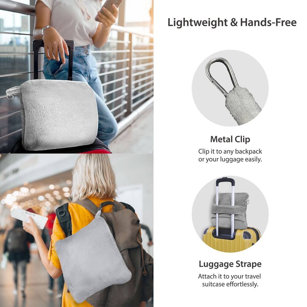 4 in 1 Cozy Practical Travel Throw