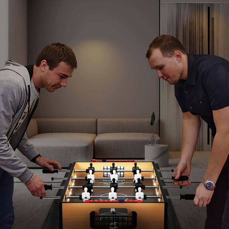 Costway Game Room Size Football Table with Non-slip Handle 2 Footballs - See Details