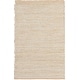 preview thumbnail 59 of 68, Nourison Natural Jute Indoor only Solid Area Rug 2' x 3' - Ivory