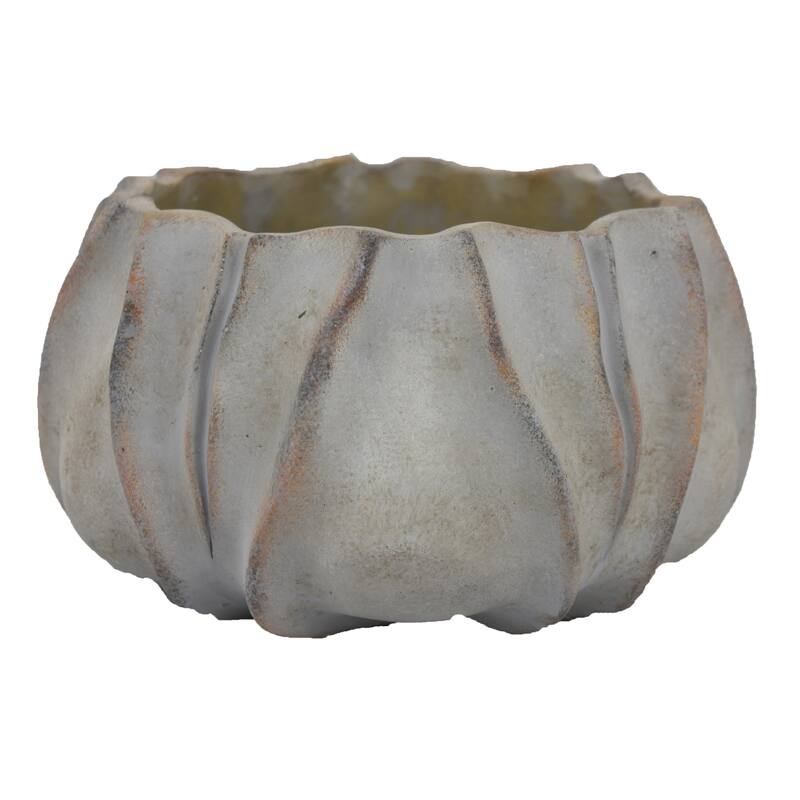 Rustic Gourd Decorative Terracotta Planter for greenery and succulents