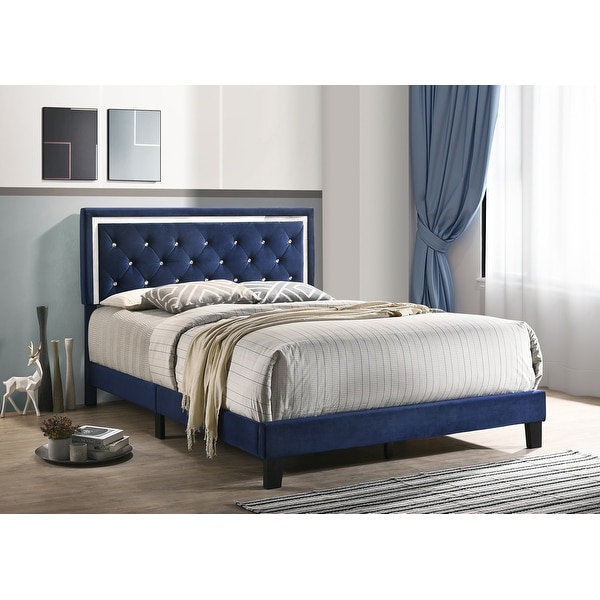 Tufted beds store for sale